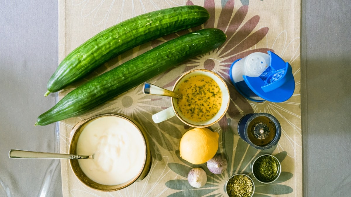 Ready for cucumber soup
